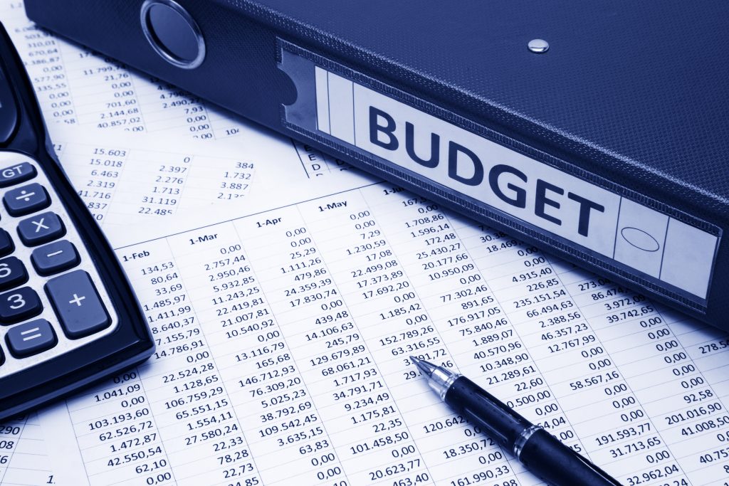 Budget Concept, rechnungswesen, Finanzen, Bilanzen