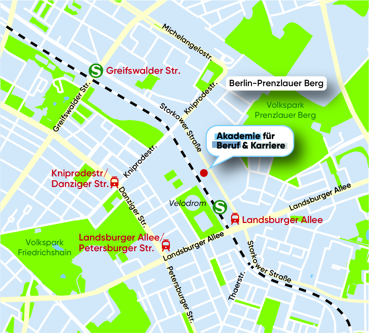 Akademie Lageplan Berlin